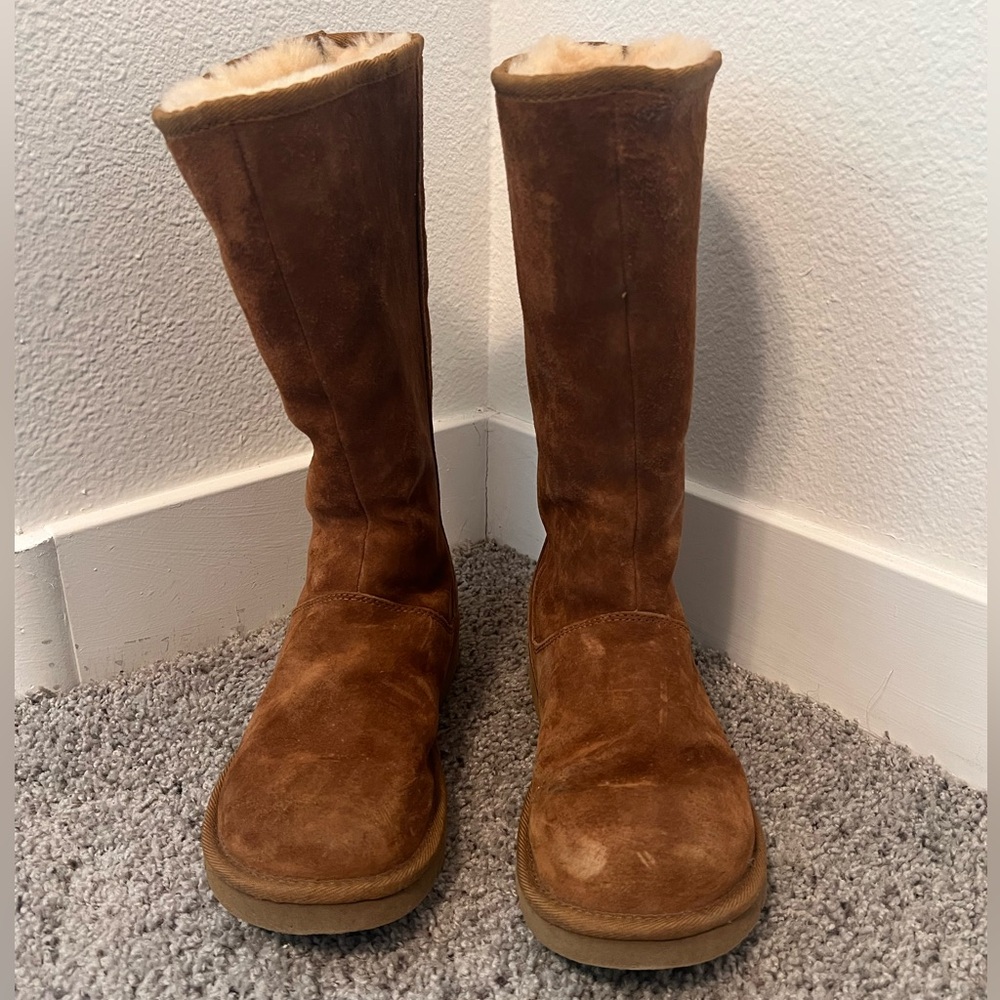 Ugg Women’s Knightsbridge Tall Zip Boots - Size 8